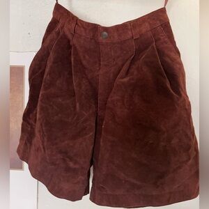 Vintage Suede Shorts